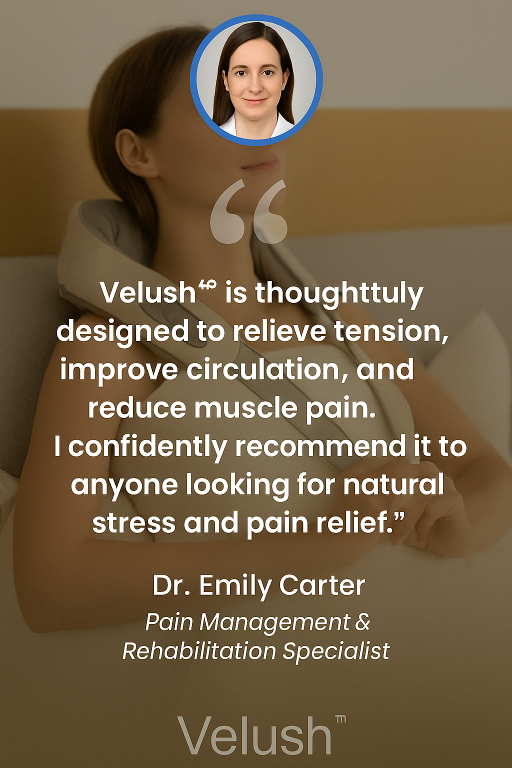 Velush™ Neck & Shoulder Massager