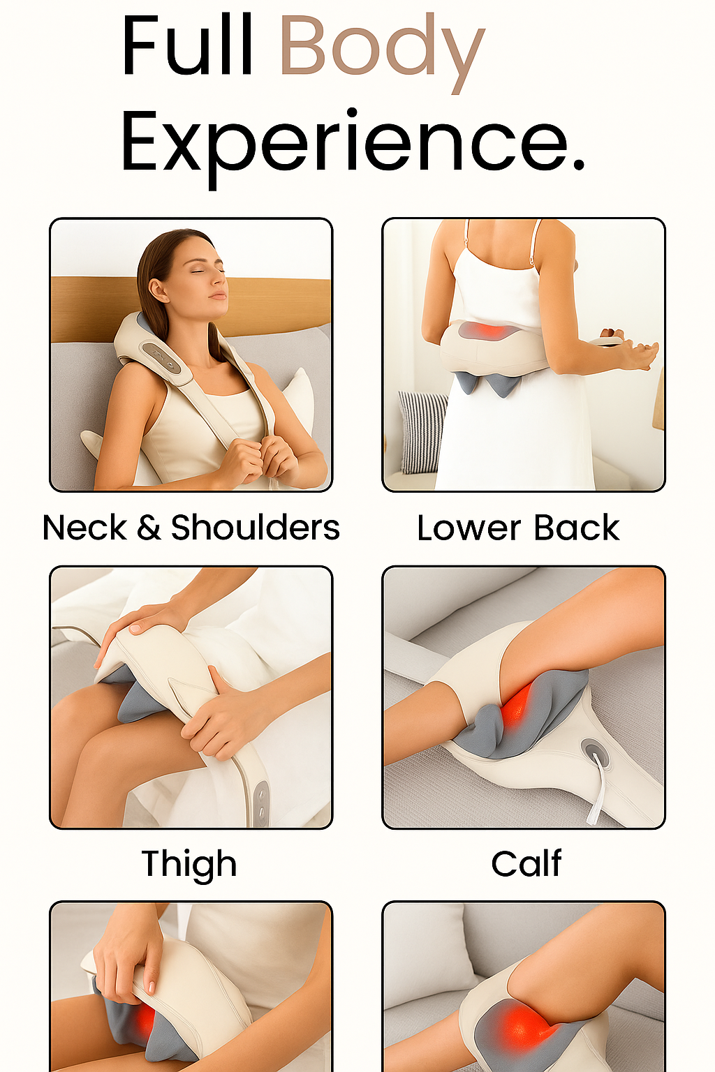 Velush™ Neck & Shoulder Massager