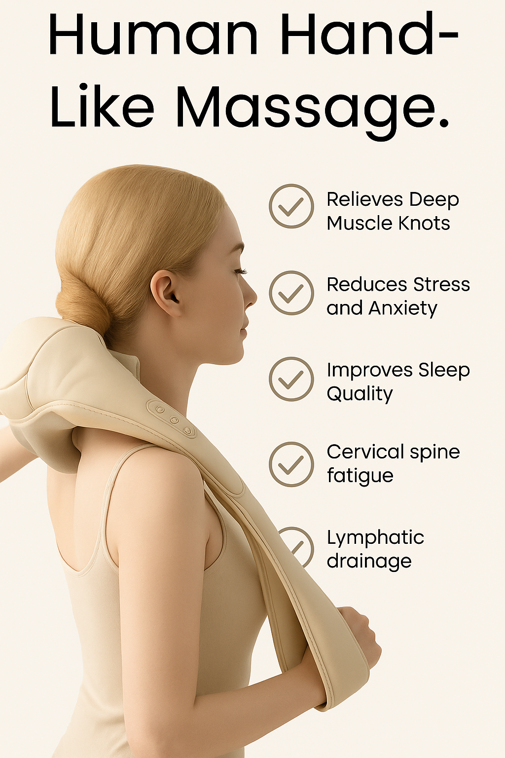 Velush™ Neck & Shoulder Massager