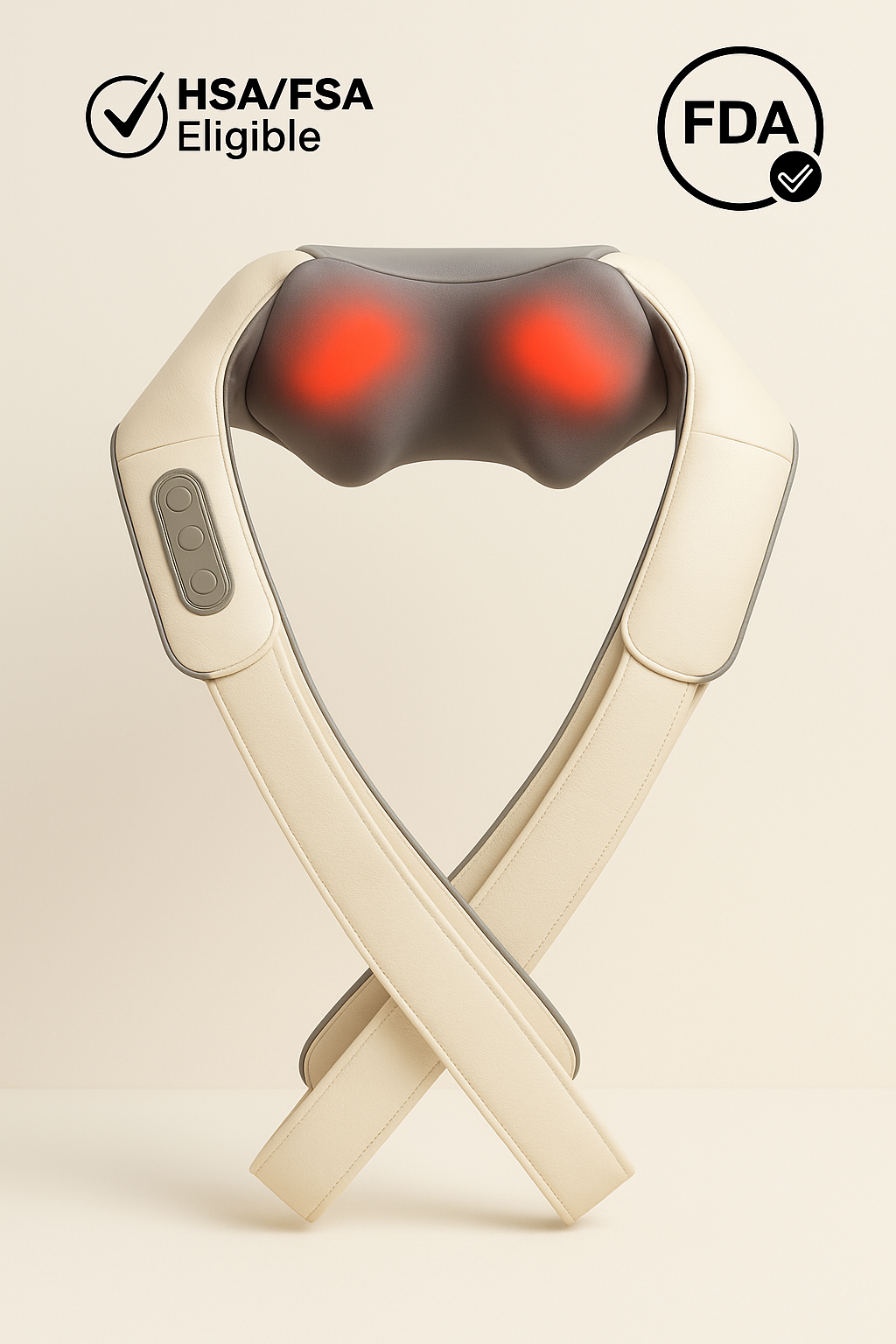 Velush™ Neck & Shoulder Massager